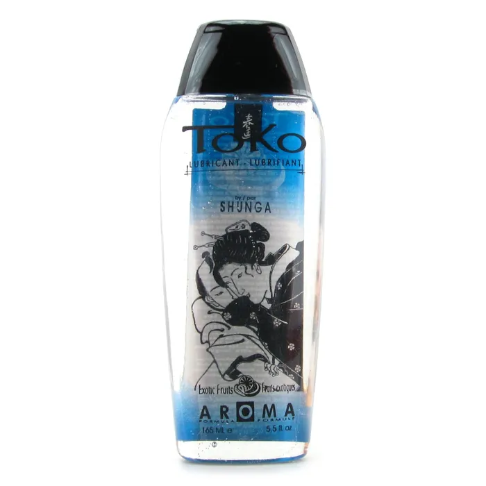 Shunga Female Sex Toys Toko Aroma Flavored Lube 55oz163ml in Exotic Fruits