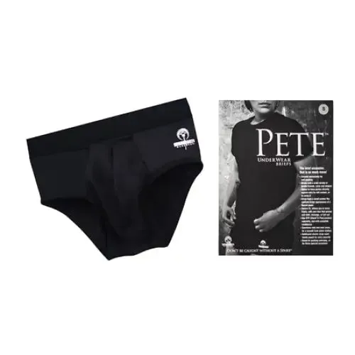 SpareParts Hardware Anal SpareParts Pete Briefs Nylon Packing Underwear Black Size 3XL SpareParts Hardware Anal SpareParts Pete Briefs Nylon Packing Underwear Black Size 3XL