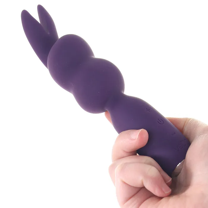 VeDO Hopper Bunny Mini Wand in Purple Vibrators VeDO Hopper Bunny Mini Wand in Purple Vibrators