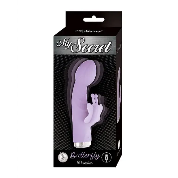 Vibrators Novelties By Nasswalk My Secret Butterfly Purple