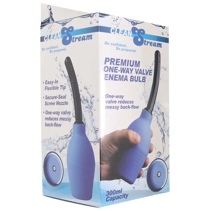 Vibrators XR Brands Clean Stream Premium OneWay Valve Enema