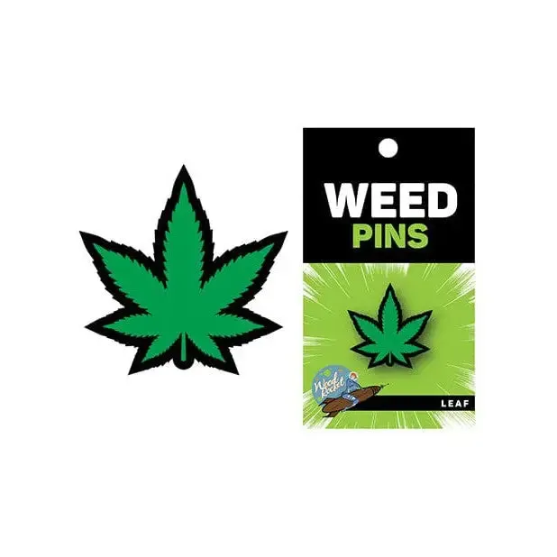 WoodRocket Vibrators Wood Rocket Herb Pot Leaf Pin