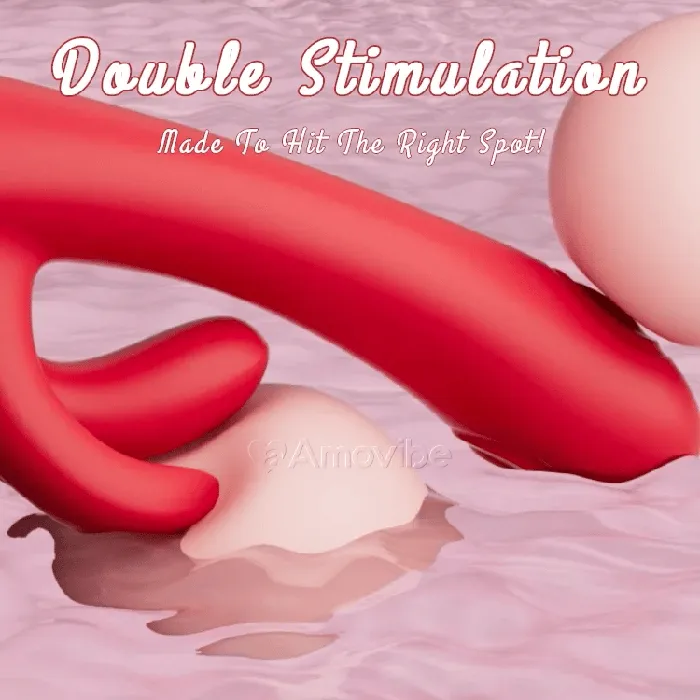 Amovibe Female Sex Toys G spot Tapping Vibrator with Clit Massaging Vibration Amovibe Female Sex Toys G spot Tapping Vibrator with Clit Massaging Vibration