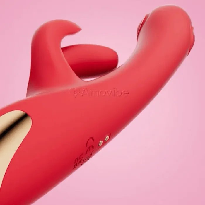 Amovibe Female Sex Toys G spot Tapping Vibrator with Clit Massaging Vibration Amovibe Female Sex Toys G spot Tapping Vibrator with Clit Massaging Vibration