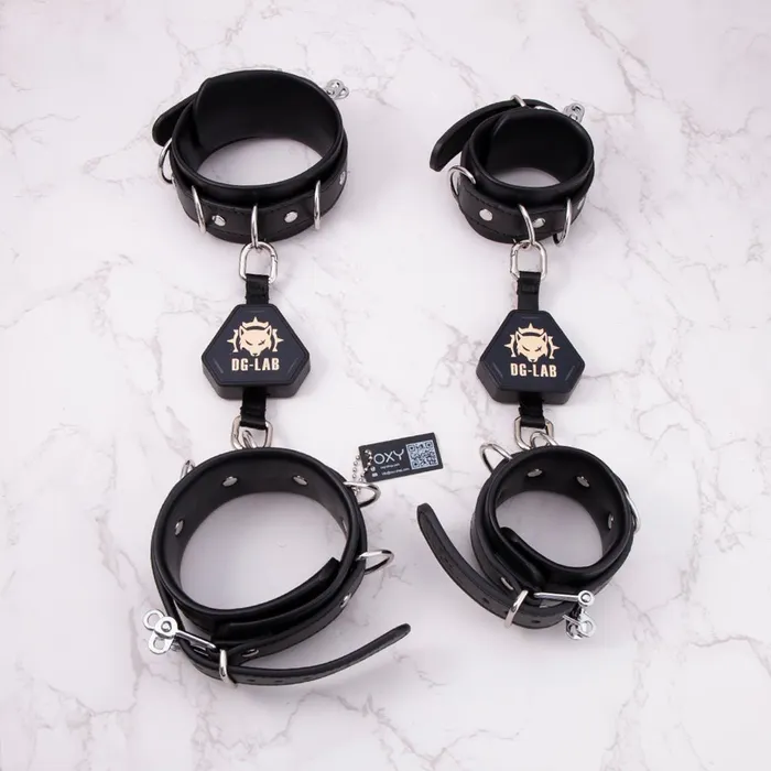 Anal Oxyshop DG Lab Coyote 30 Hand Ankle Cuffs for PawPrints