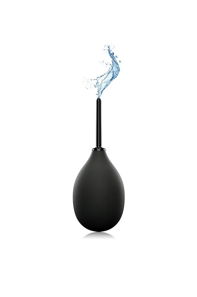 Anal Perfect Fit Ergoflo Impulse Douche Black Perfect Fit