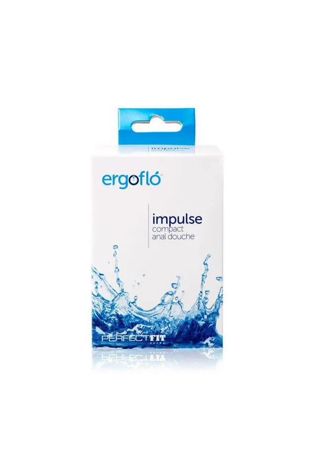 Anal Perfect Fit Ergoflo Impulse Douche Black Perfect Fit