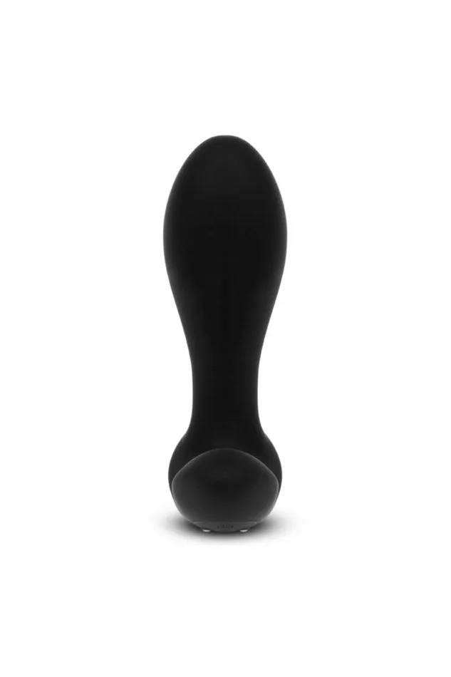 BVibe Male Sex Toys bVibe Expand Vibrating Inflating Prostate Plug with Remote Control Black