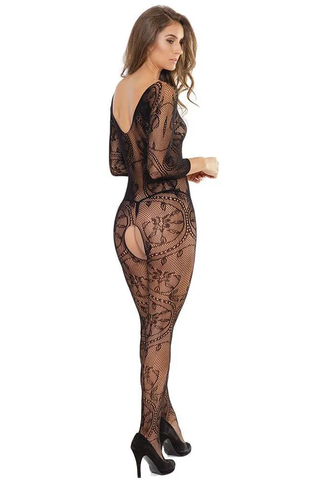 Bodystockings Playsuits Coquette 2559 Bodystocking OS Black Coquette