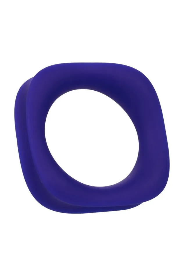 Cal Exotics Male Sex Toys Cal Exotics Link Up Alpha Cock Ring Set Blue