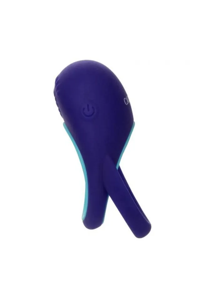 Cal Exotics Male Sex Toys Cal Exotics Link Up Alpha Cock Ring Set Blue