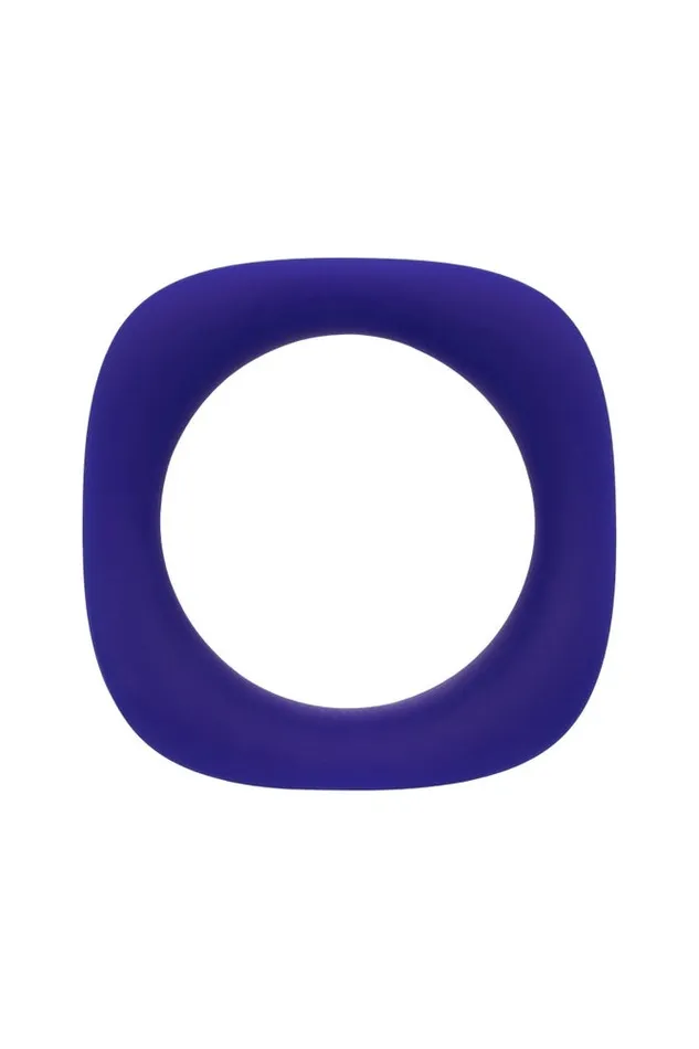 Cal Exotics Male Sex Toys Cal Exotics Link Up Alpha Cock Ring Set Blue