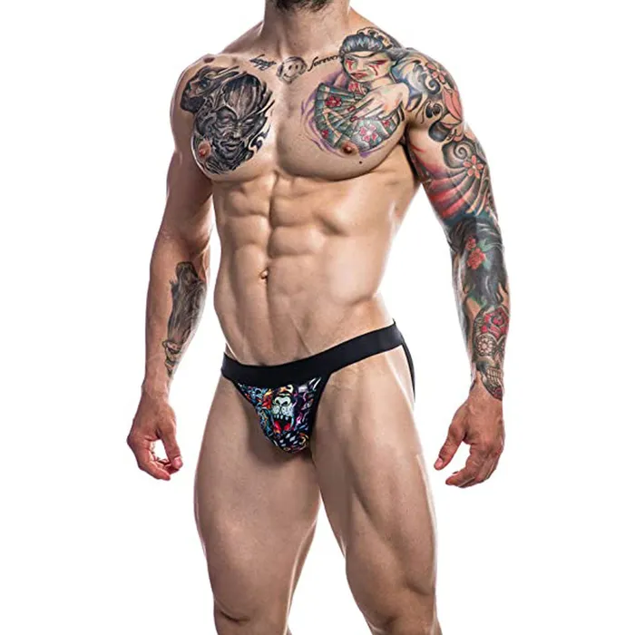 CUT 4 MEN Mens Underwear C4M Jockstrap Provocative Tattoo
