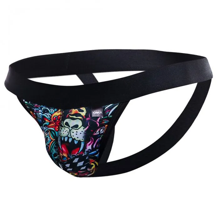 CUT 4 MEN Mens Underwear C4M Jockstrap Provocative Tattoo