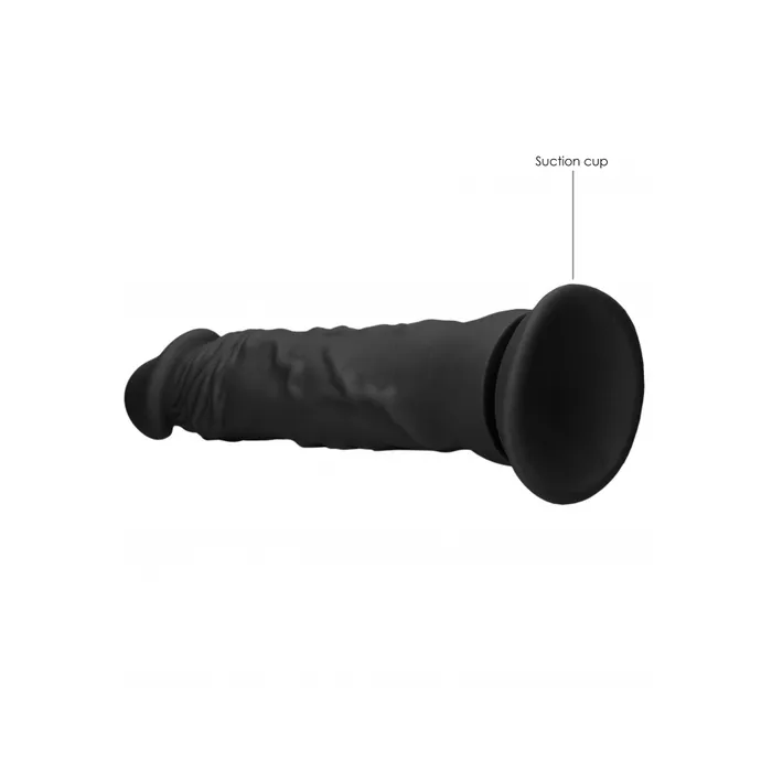 Dildos Shots Real Rock Skin Dong 10 Inch Black Shots Toys