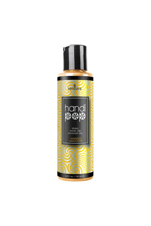 Enhancers Sensuva Sensuva HandiPop Edible Handjob Massage Gel 42oz Mango