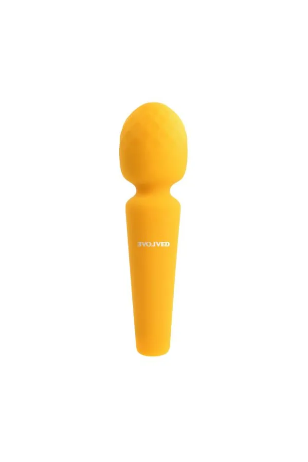 Evolved Vibrators Evolved Sunshine Wand Vibrator Yellow