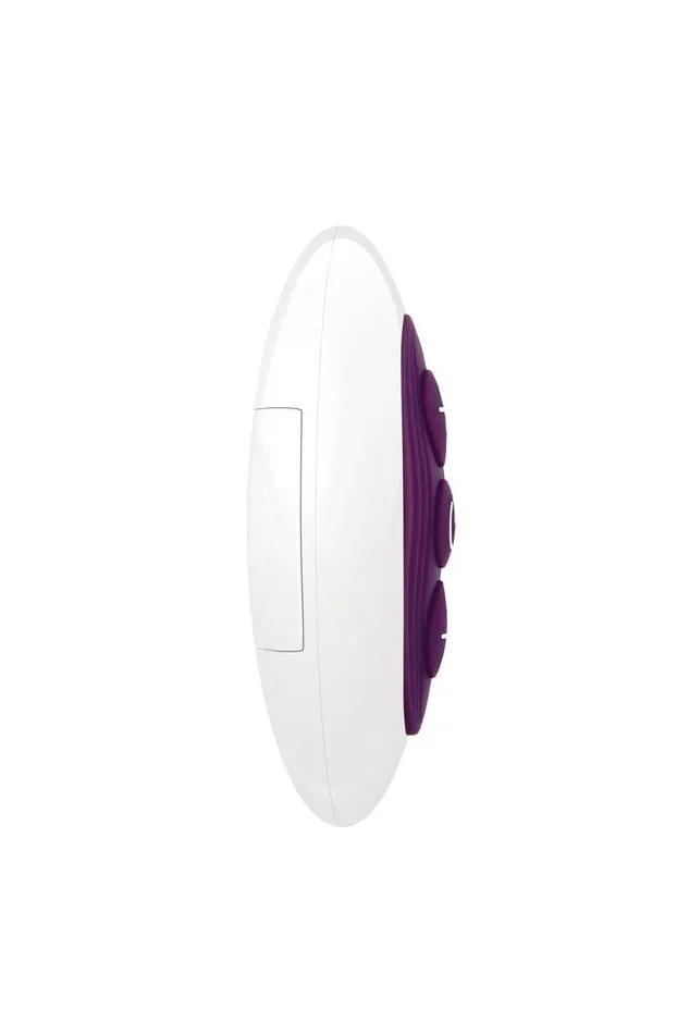 Evolved Vibrators Gender X Velvet Hammer Thrusting Dual Vibrator Purple