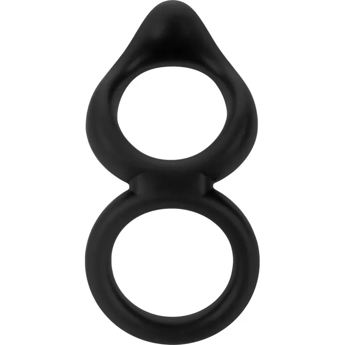 FORTO Male Sex Toys FORTO F88 Double Liquid Silicone Cock Ring Black
