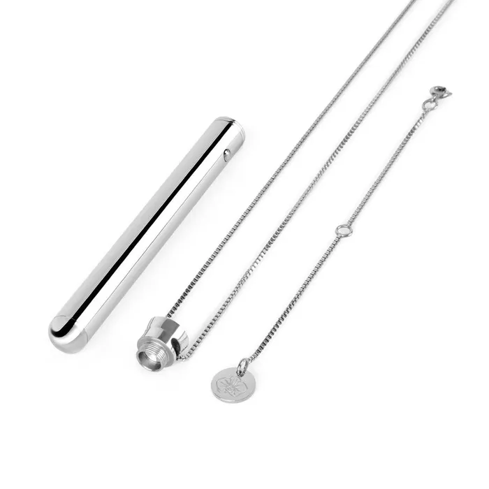 Le Wand Vibrators Le Wand Vibrating Necklace Silver