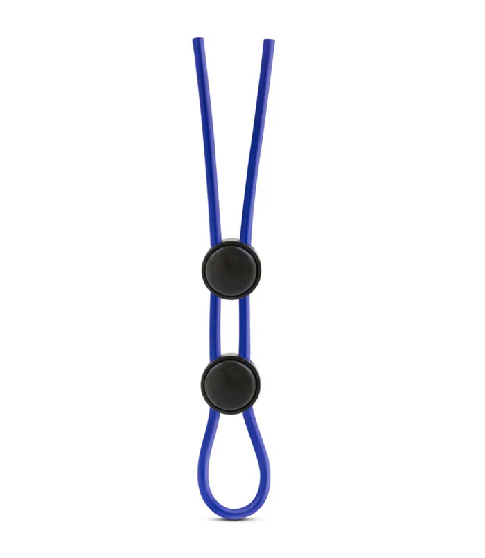 Male Sex Toys Blush Stay Hard Double Loop Penis Ring