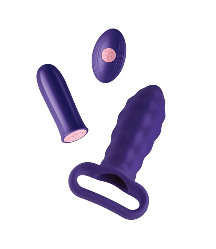 Male Sex Toys Femme Funn Versa Bullet With Anal Plug Sleeve