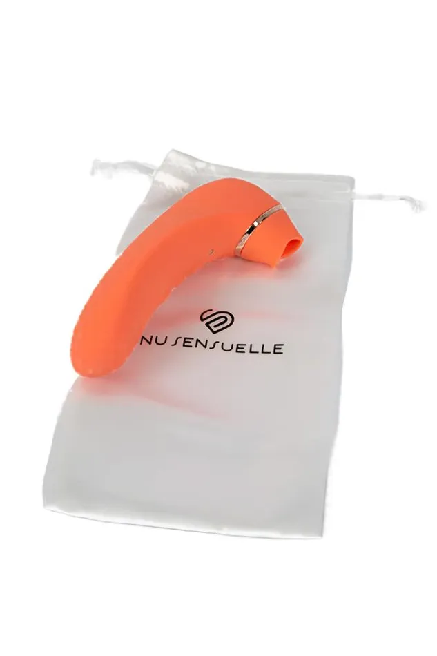 Nu Sensuelle Nu Sensuelle Trinitii Triple Action Multi Play Vibrator Orange Vibrators