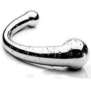 Oxyshop Dildos Steel Curved Double end Dildo