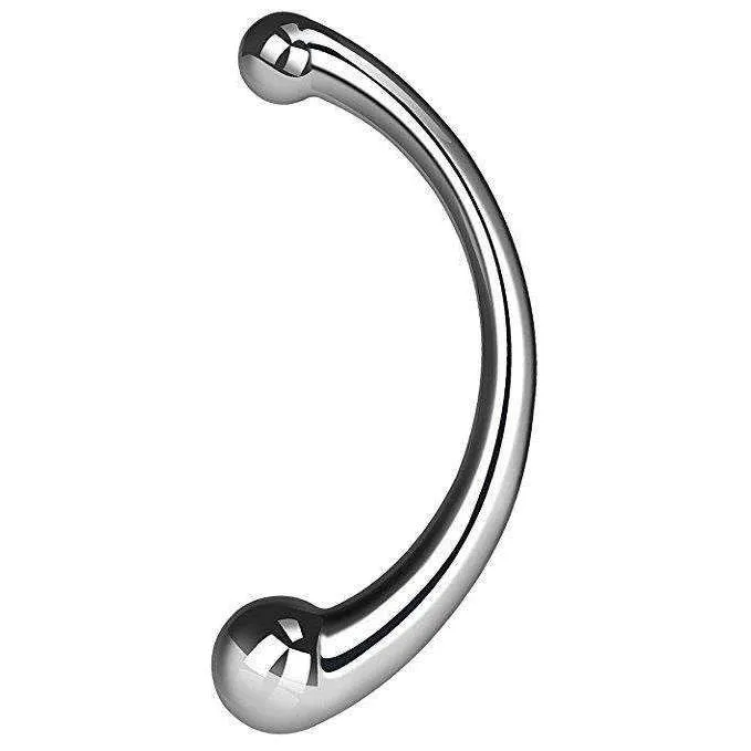 Oxyshop Dildos Steel Curved Double end Dildo