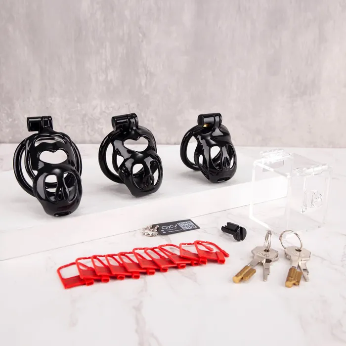 Oxyshop Male Sex Toys V2 The Phantom chastity size bundle