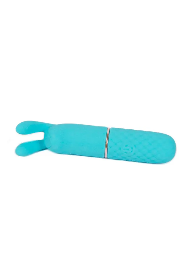 Shots Toys Loveline Dona Mini Rabbit Vibrator Turquoise Shots Toys Vibrators