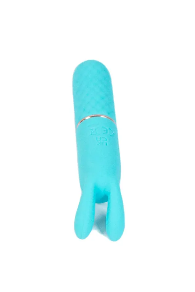 Shots Toys Loveline Dona Mini Rabbit Vibrator Turquoise Shots Toys Vibrators