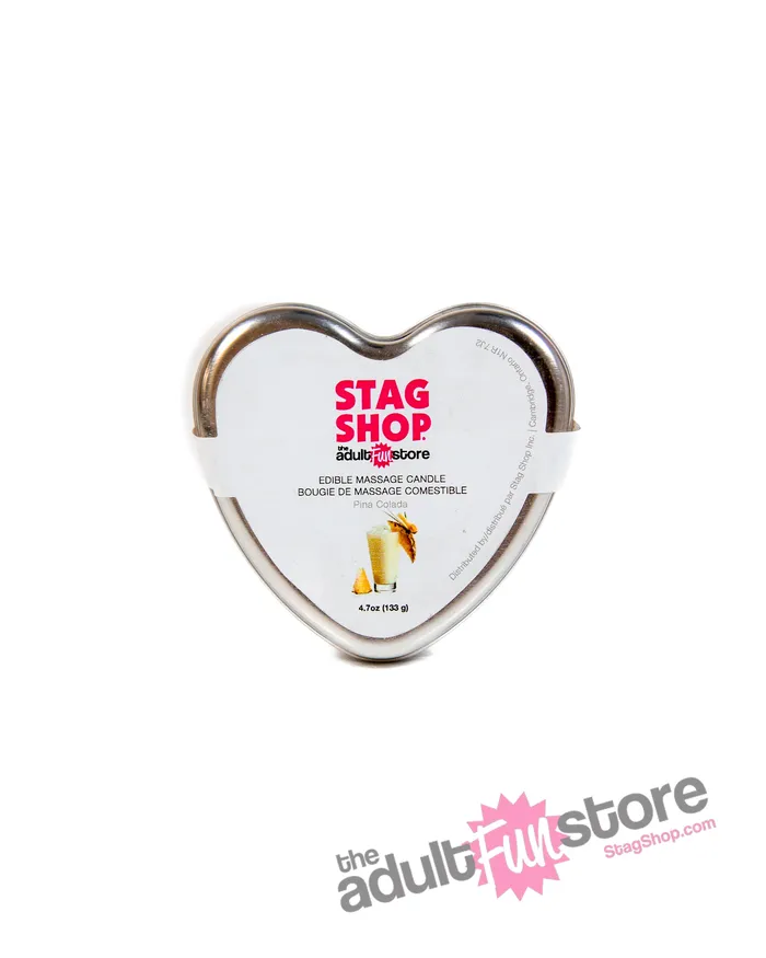 Stag Shop Couples Stag Shop Heart Massage Candle 47oz Assorted Scents