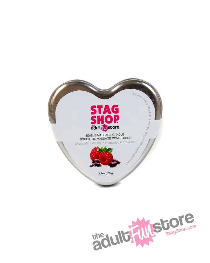 Stag Shop Couples Stag Shop Heart Massage Candle 47oz Assorted Scents