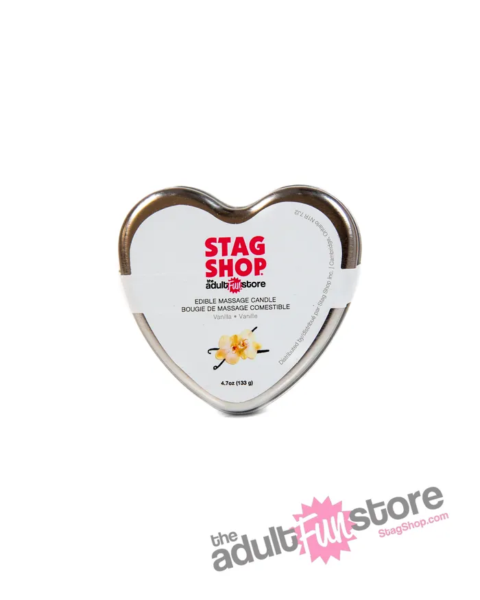 Stag Shop Couples Stag Shop Heart Massage Candle 47oz Assorted Scents