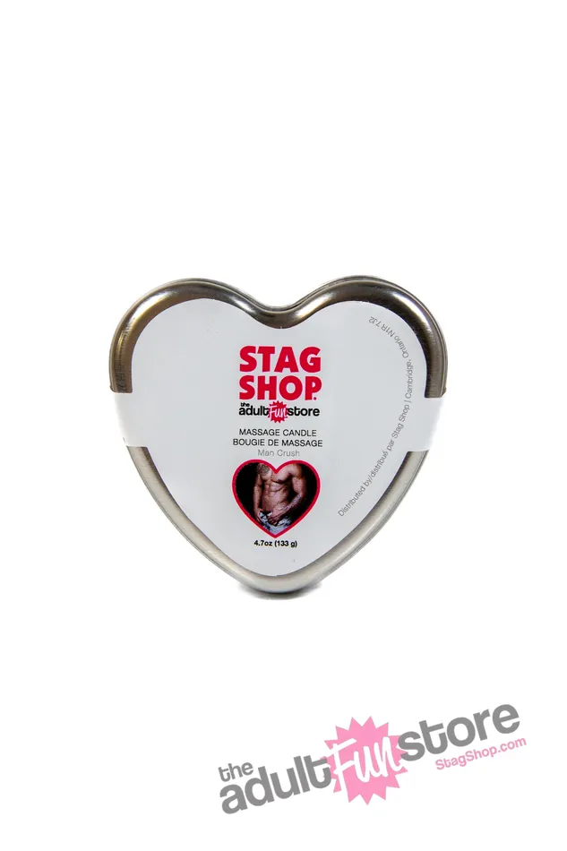 Stag Shop Couples Stag Shop Heart Massage Candle 47oz Assorted Scents