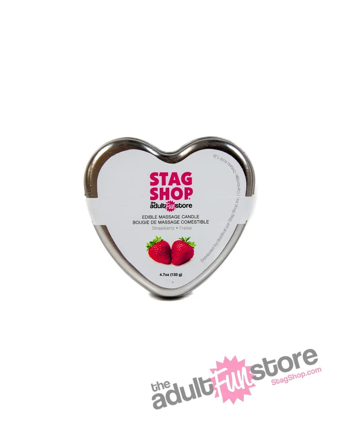 Stag Shop Couples Stag Shop Heart Massage Candle 47oz Assorted Scents