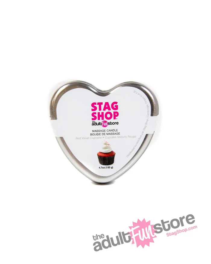 Stag Shop Couples Stag Shop Heart Massage Candle 47oz Assorted Scents