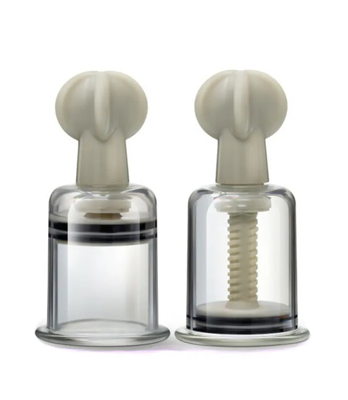 Temptasia Nipple Suckers Double Set Blush Female Sex Toys