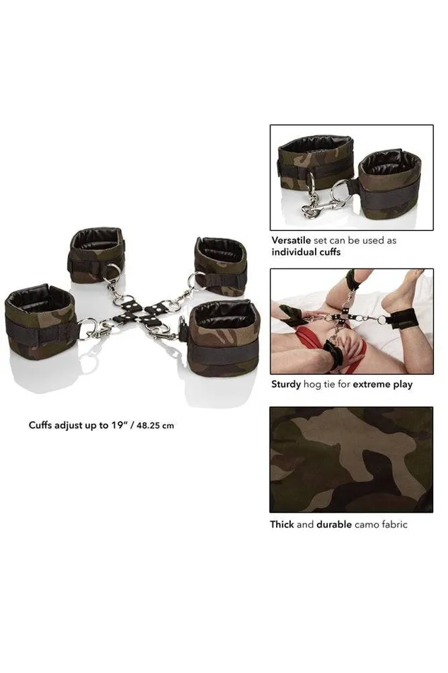 Vibrators Cal Exotics Cal Exotics Colt Camo Hogtie