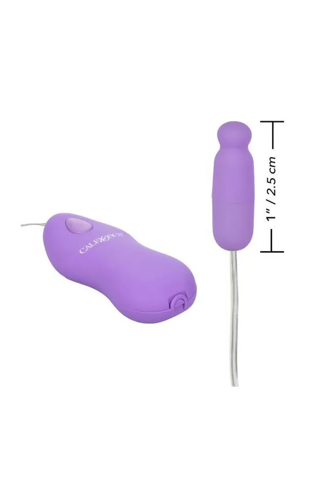 Vibrators Cal Exotics Cal Exotics Whisper MicroHeated Bullet Vibrator Purple