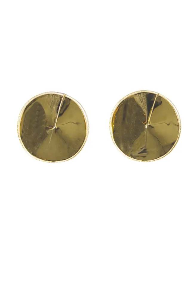 Vibrators Coquette 7251 Metallic Round Pasties Gold Coquette