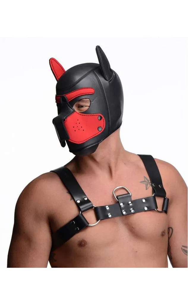 XR Brands Male Sex Toys XR Brands Master Series Spike Neoprene Puppy Hood