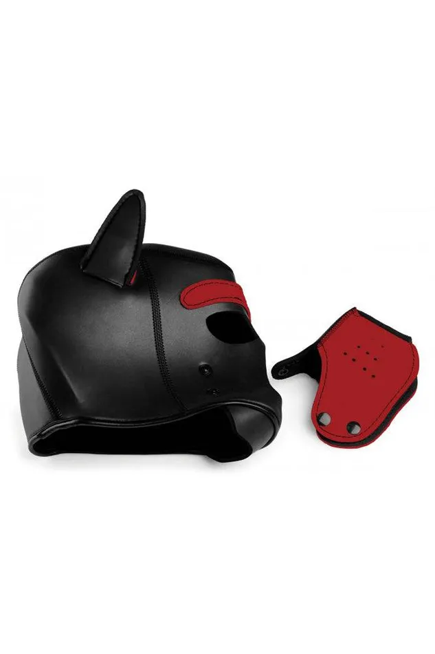 XR Brands Male Sex Toys XR Brands Master Series Spike Neoprene Puppy Hood