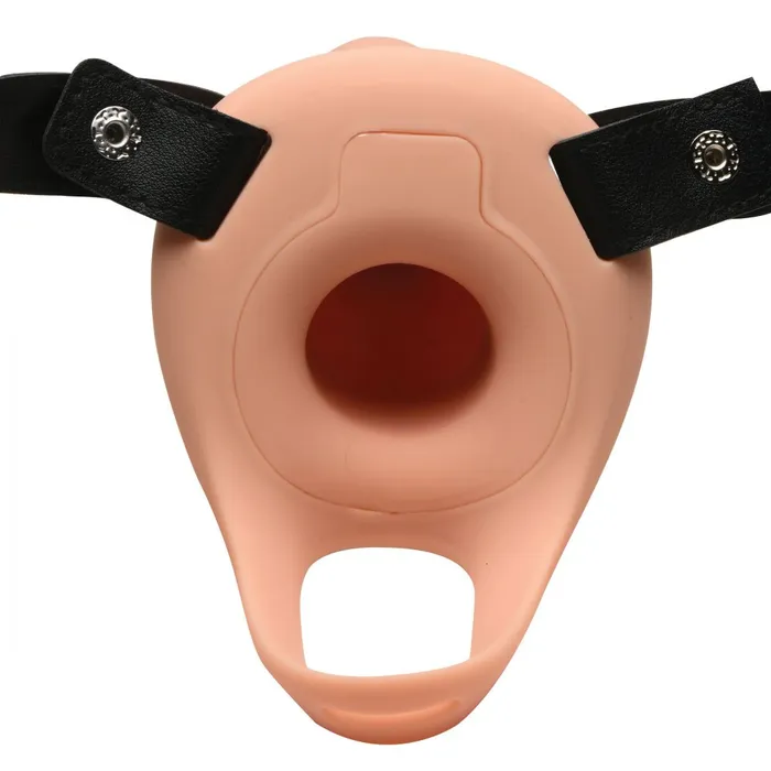 2 Inch Erection 28X Realistic Vibrating Silicone Penis Sheath with Remote Size Matters Male Sex Toys
