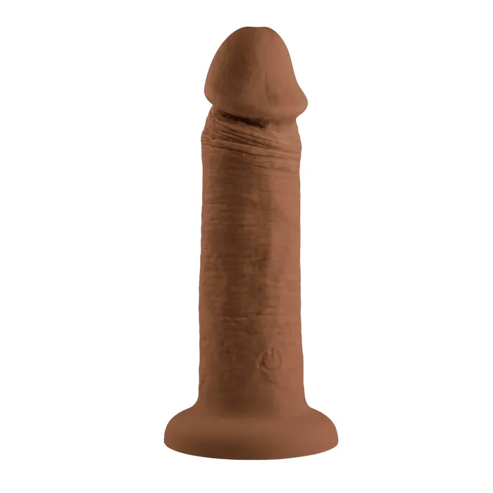6 Inch Girthy Vibrating Dong Dark Sale Specials Dildos