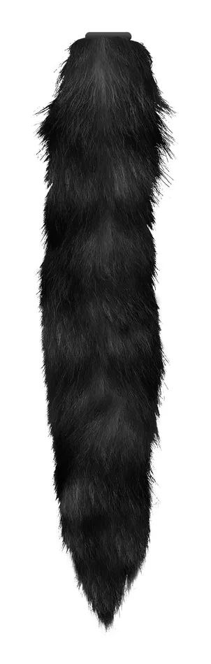 Anal Interchangeable Black Fox Tail XR Brands Tailz