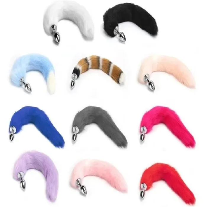 Anal Lovegasm Stunningly Sexy Fox Tail Plug 18 Long