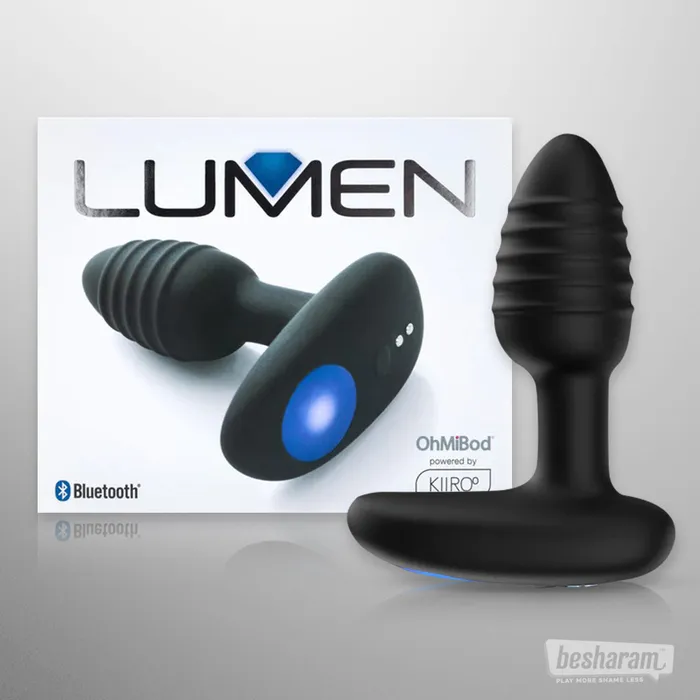 Anal OhMiBod LUMEN App Controlled Vibrating Butt Plug OhMiBod