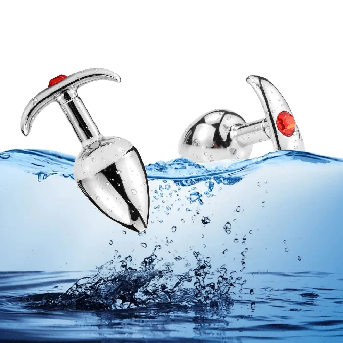 AnchorInspired Princess Metal Jeweled Plug 276 to 358 Long Lovegasm Anal